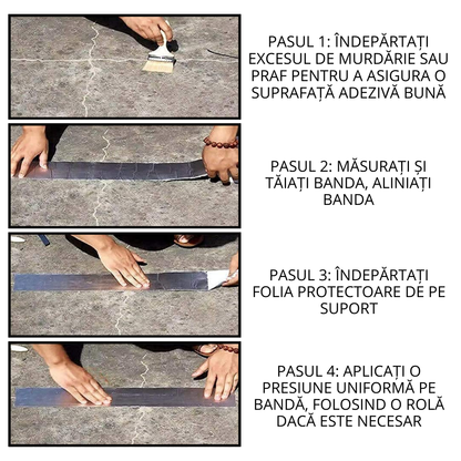 Bandă pentru crăpături, scurgeri și infiltrații (1+1 GRATIS)