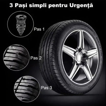Cuie de etanșare rapidă pentru repararea anvelopelor