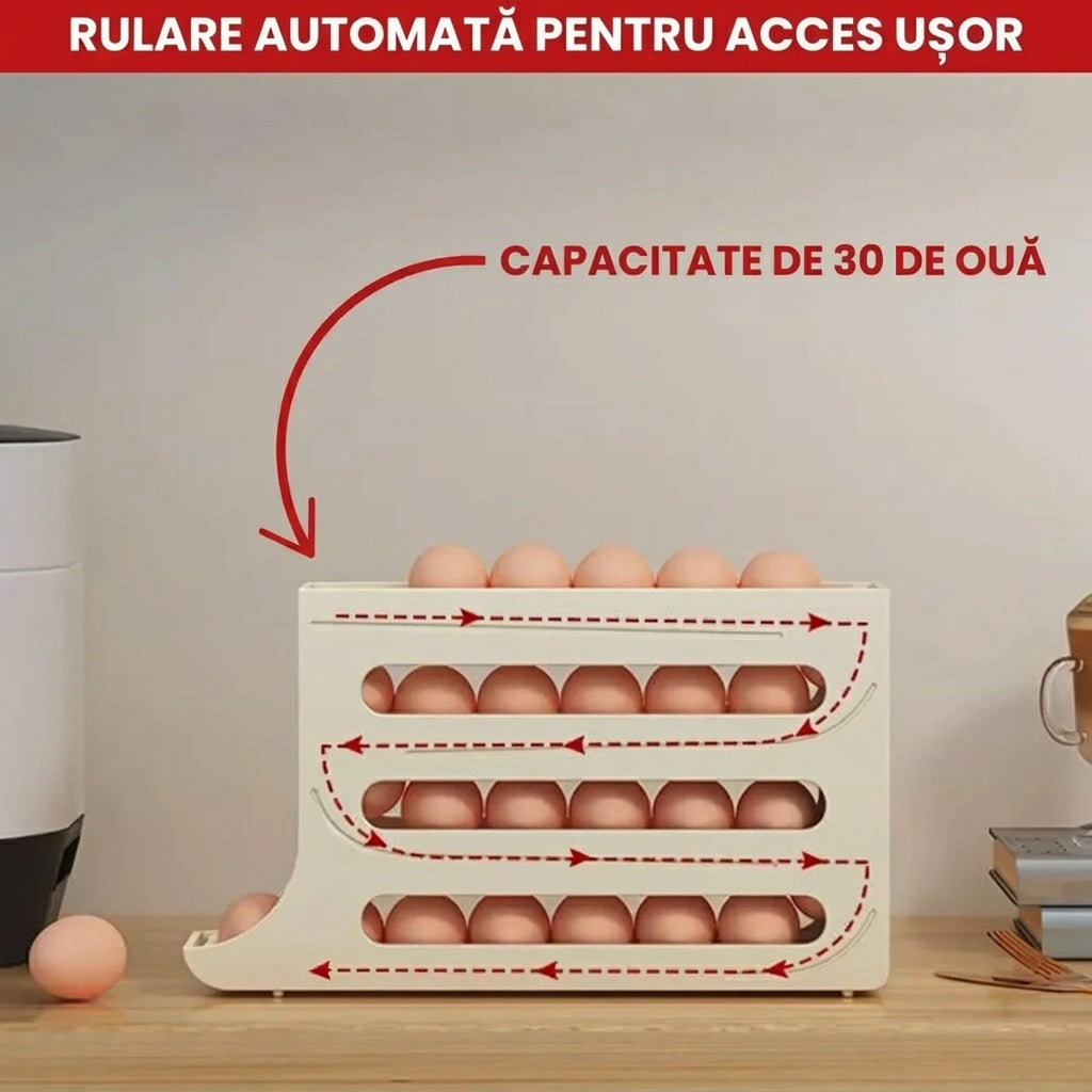 Suport pentru Ouă cu 4 Nivele® 1+1 GRATIS