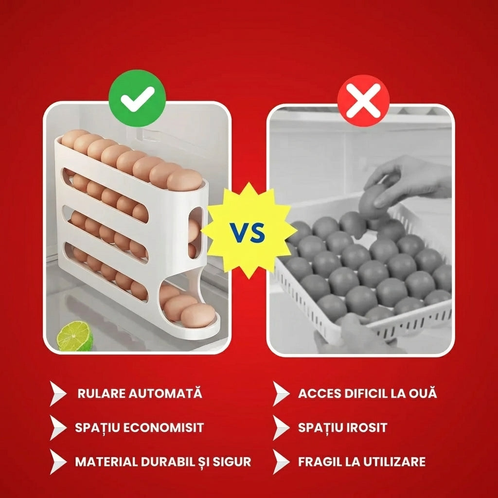 Suport pentru Ouă cu 4 Nivele® 1+1 GRATIS