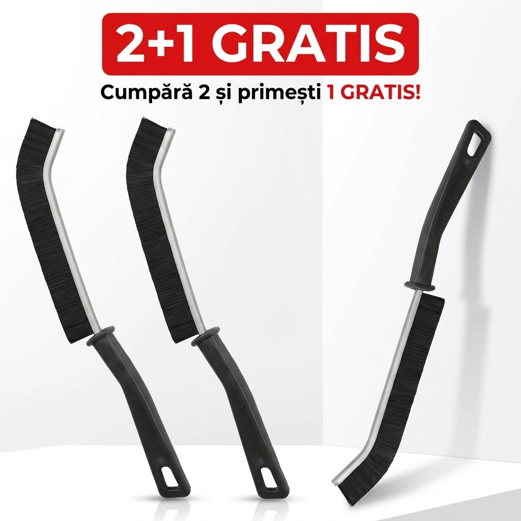 Perie Magică pentru Curățenie Zone Înguste 2+1 GRATIS®