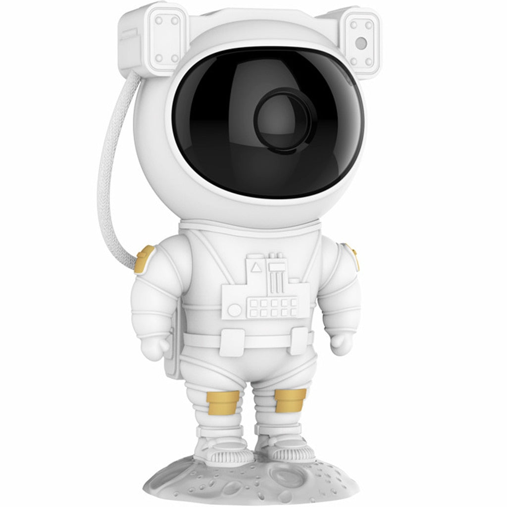 Proiector LED În Formă De Astronaut Cu Proiecție De Stele Și Galaxii + Cadou Surpriză 🎁